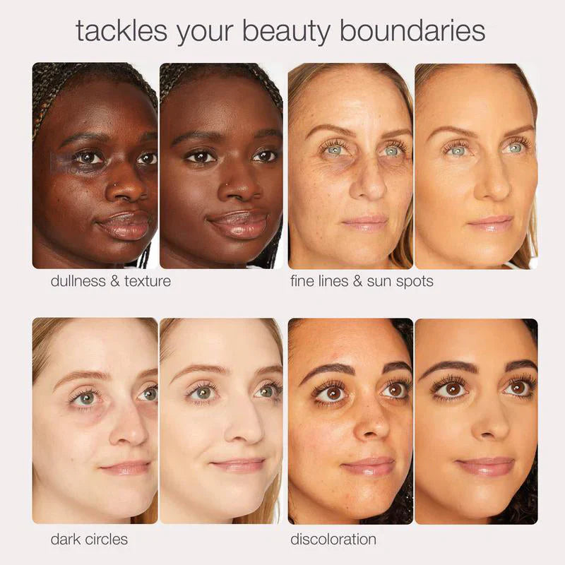 Bio07 BB Blur Tinted Moisturizer Broad Spectrum SPF 30 Sunscreen | Free Custom Makeup Brush Included