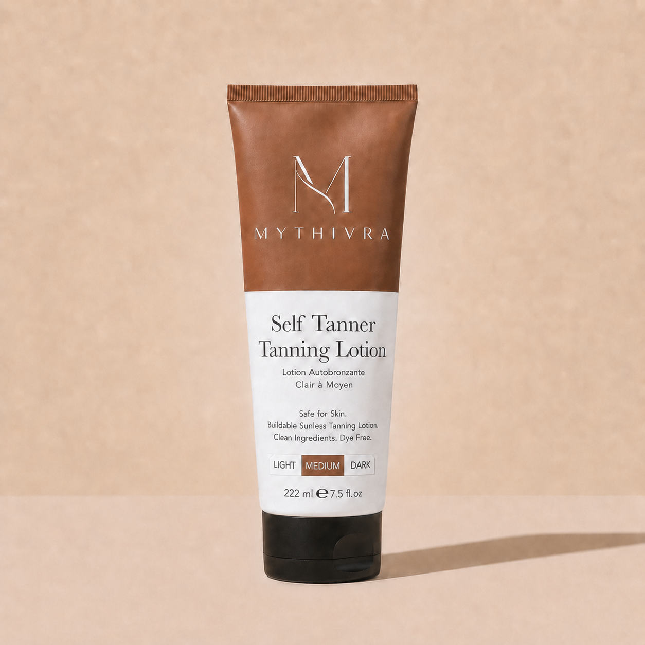 🔥Up to 75% OFF 🌞Mythivra Self Tanner Body Lotion - Gradual Natural Bronzed Sunless Tan, Hydrating Streak-Free Tanning Glow, Vegan, Cruelty-Free, Pregnancy Safe