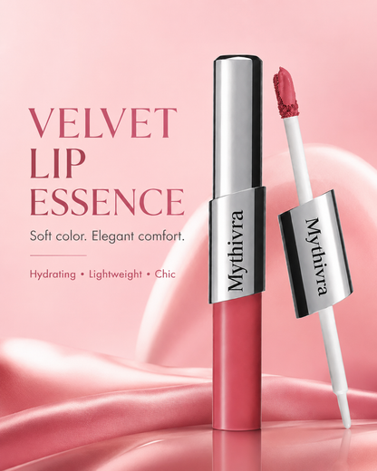 Perfect Twin Lip — Dual-Ended Liquid Lipstick with Velvet Matte Color and Glossy Shine