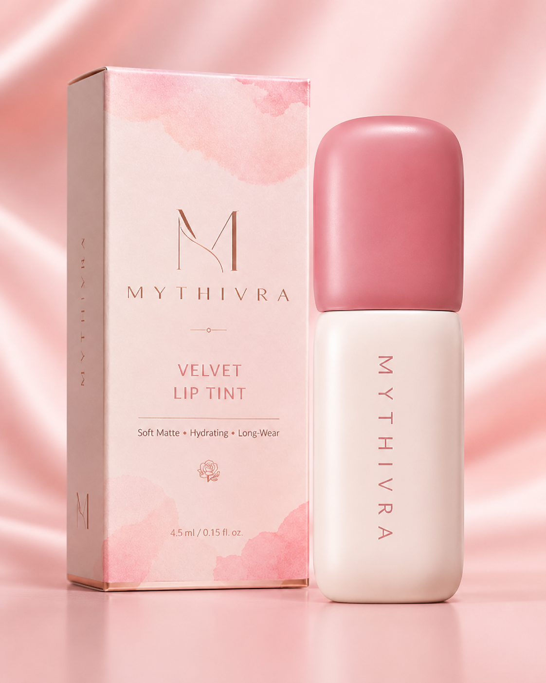 Soft Matte NudeBlur Lip Tintfor Lips and Cheeks