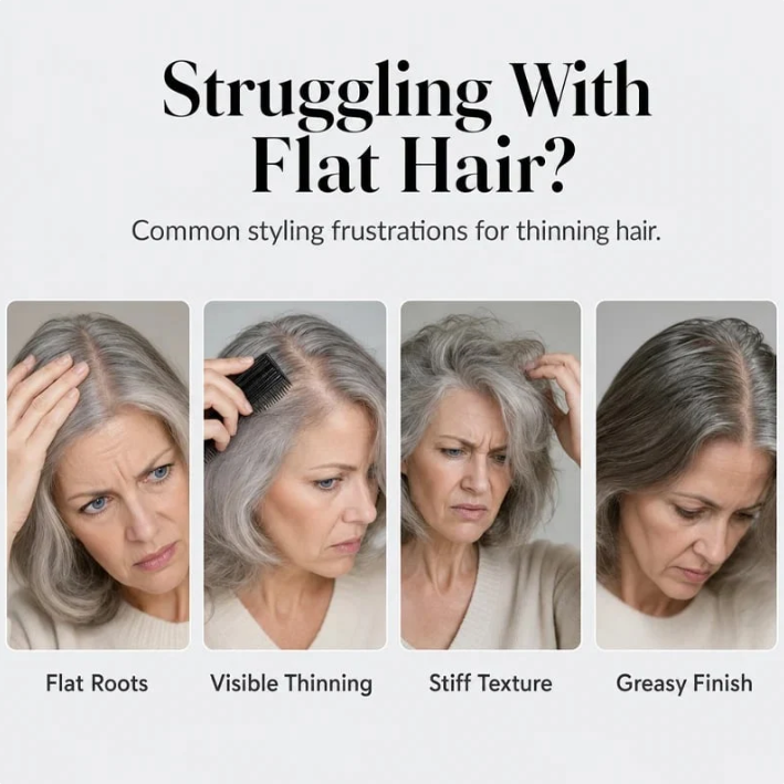 Buy 1Get 1Free$Fluffy HairShaping Spray, Long LastingPeach Scent Volumizing HairMist for All-Day Hold